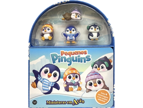 Livro Miniaturas Em Ação - Pequenos Pinguins De Aline Lemay (português Do Brasil)
