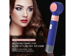 Escova Secadora de Cabelo 5 em 1 com Secador Removível, Difusor Iônico, Modelador e Volumizador Multifuncional TAISHENGDA