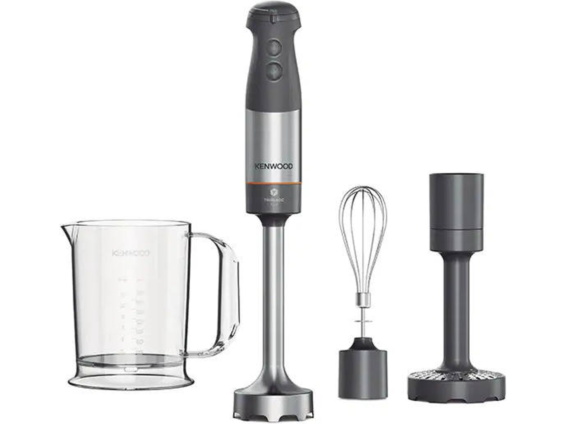 Varinha Mágica + Acessórios KENWOOD Triblade XL+ HBM60.007GY (1000 W - Preto e Inox)