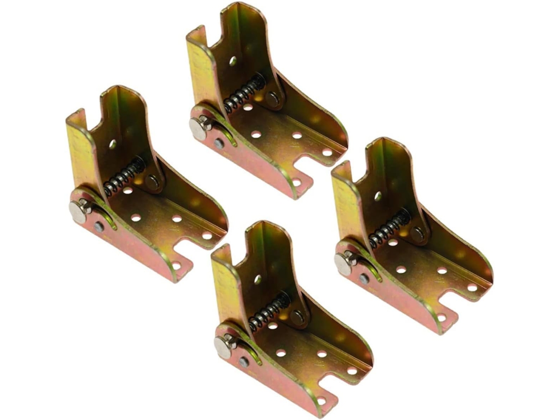 Conjunto De 4 Dobradiças Dobráveis Com Travamento Automático Para Pés