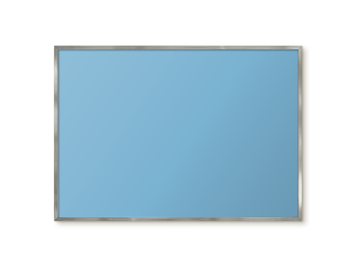 Magnetic Board Pastel Navy Blue For The Living Room Espelharte (100x70 Cm)