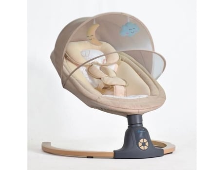 Balancelle Bebê / Transat Elétrico Ava Bege Bebe2luxe