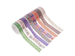 1 Unidade de Fitas Washi de Halloween para Decorações de Halloween ALLINLESS