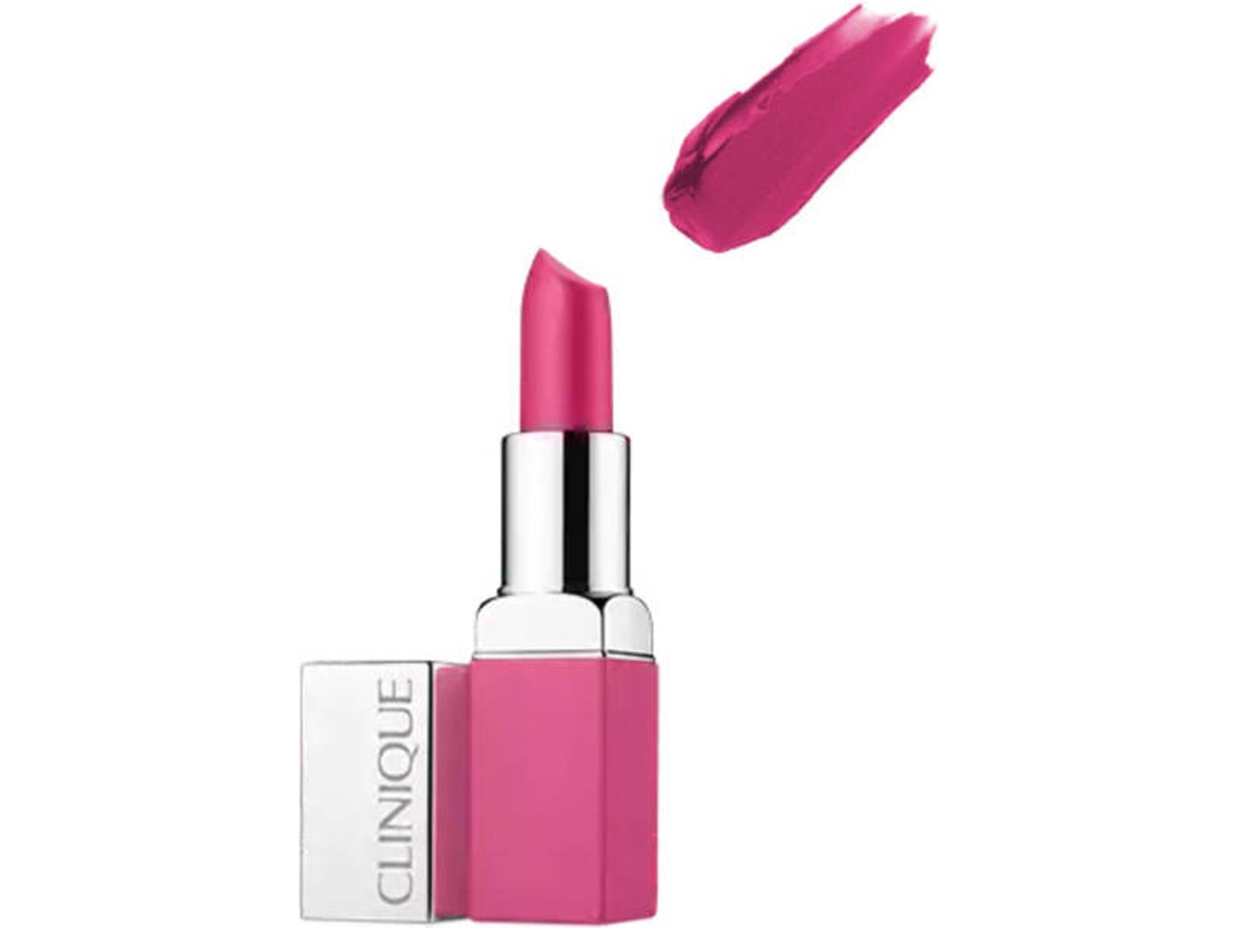Batom CLINIQUE  Pop Matte Lip Colour + Primer Batom Mate Cor 03 Ruby  (3.9gr)