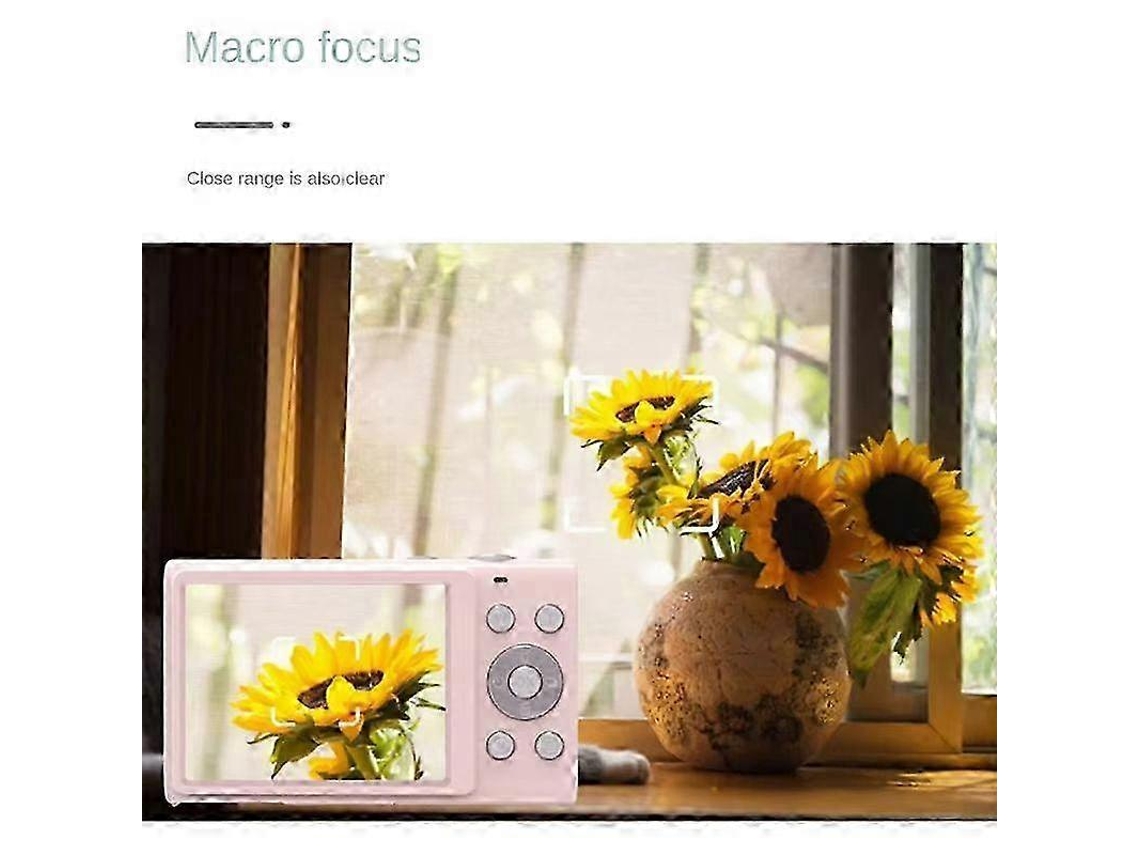Câmara Digital Compacta Com Autofoco E Gravação De Vídeo Em 4k