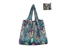 Sacola De Compras Dobrável D-night, Grande, Impermeável, Reutilizável E Lavável, Ideal Para Supermercados E Compras Em Geral. Bolsa De Mão Resist