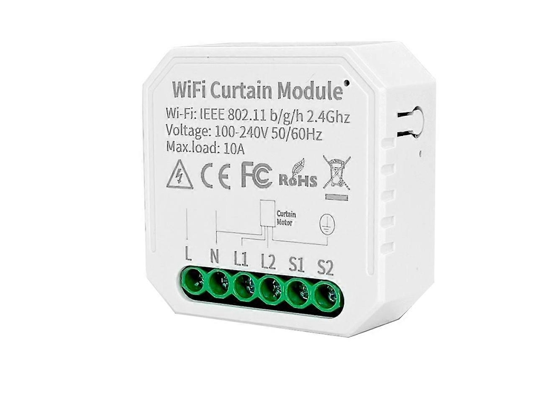 Comando À Distância Para Tuya Wifi Smart Curtain Module Interruptor App 100-240vac Alexa Google Home Voz Con