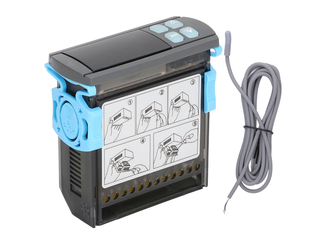 Controlador de Temperatura Digital com Alarme de Sobretemperatura e Proteção de Atraso AC220V S/MARCA