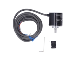 Veloriskku-encoder Rotativo 600p/r E6b2‑cwz6c De Alta Precisión 2 Fases Acero Inoxidable Para Uso Industrial Y Comercial Dc5‑24v