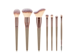 Conjunto De Pincéis De Maquiagem Para Viagem 7/10/15/20 Peças, Pincéis Cosméticos Faciais Completos, Pincéis De Sombra E Pó Para Mulheres Everley891