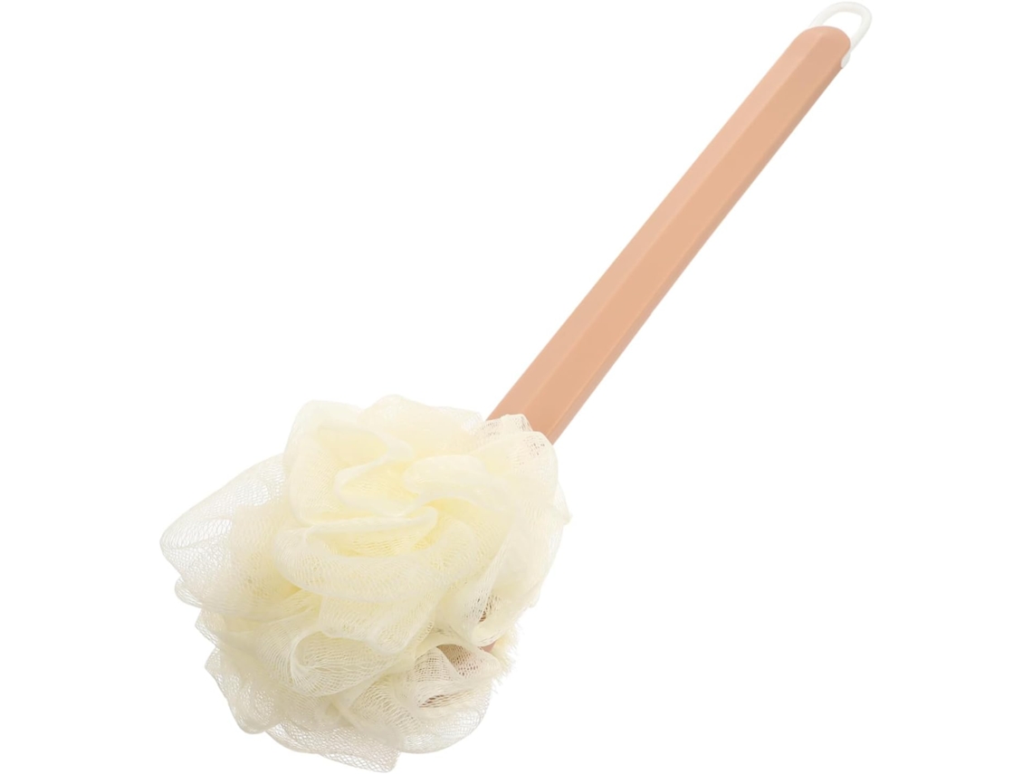 Escova De Banho Macia Com Cabo Longo, Escova Esfoliante Para O Corpo, Para Banho E Costas, Material Macio E Flexível