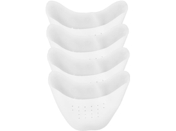 2 Pares De Protetores Gel Para Dedos Sapatilha Balé, Ideais Para Dança E Conforto Em Sapatos Fechados