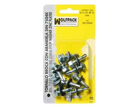 Tornillo broca 4,8x19-8 mm. (20 piezas)