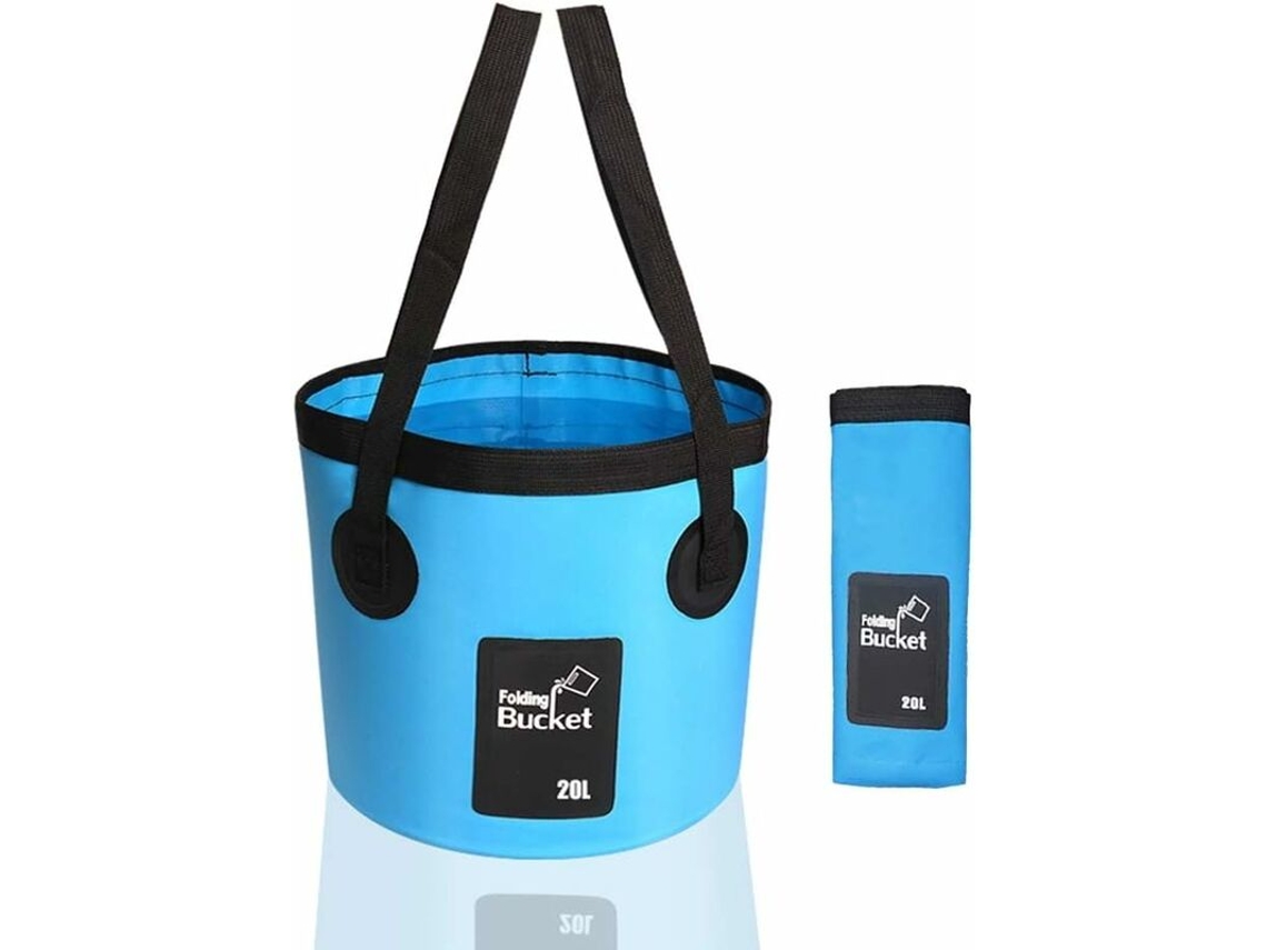 Baldes Dobráveis ​​de 20l, Bolsas De Água Dobráveis ​​à Prova Dágua Para Viagens, Atividades Ao Ar Livre, Pesca E Acampamento Aquaforge