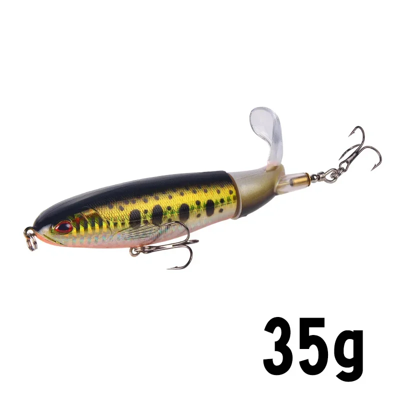 Isca Artificial MDUG Gigante em Formato de Papoula C35g para Pesca de Superfície