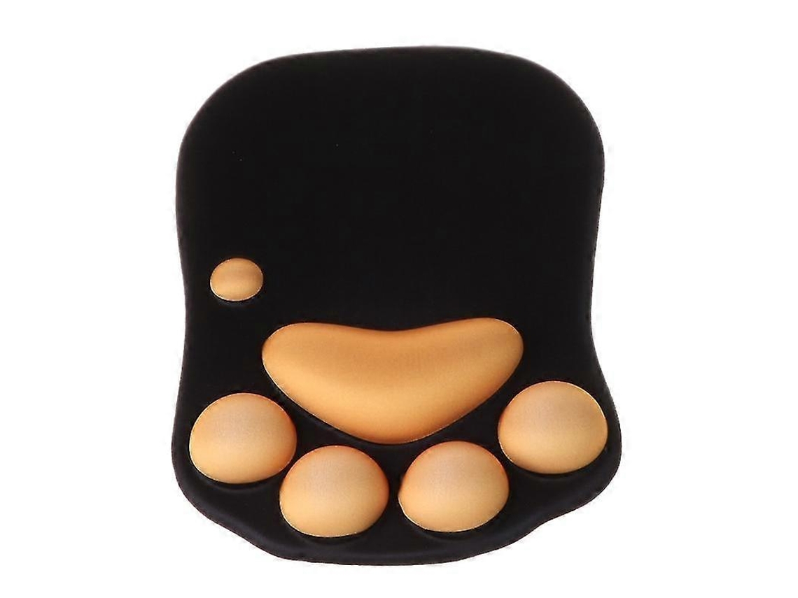 Mousepad 3d Fofo Com Estampa De Pata De Gato, Feito De Silicone Macio Com Apoio Para O Pulso E Espuma Viscoelástica, Ideal Para Jogos. Olysi Shop