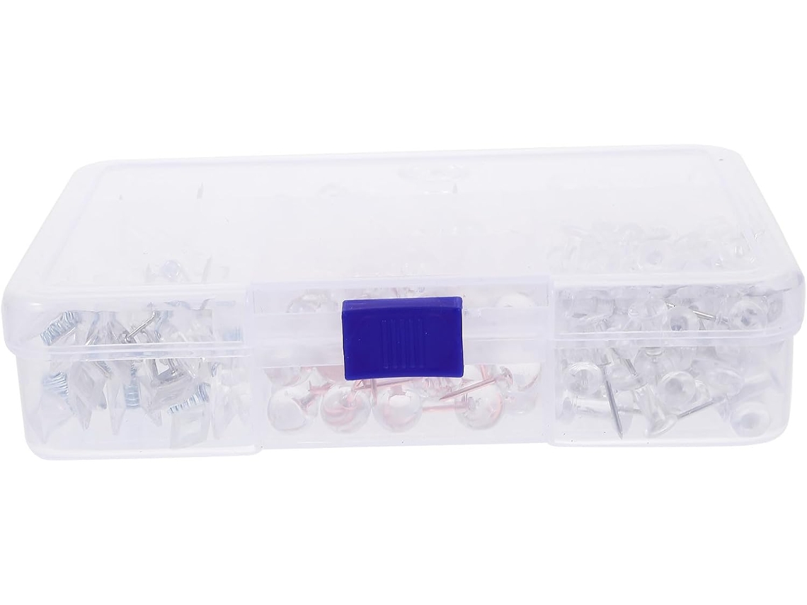 Tachinhas Multifuncionais Healeved Resistentes Ao Desgaste, Com Design Ornamental, 1 Caixa, Feitas De Plástico E Metal