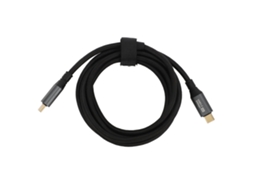 Cabo Tipo C Para Tipo C Pd100w 20v 5a 20gbps 8k 60hz Trançado Para Iphone 15 Série Android 2m