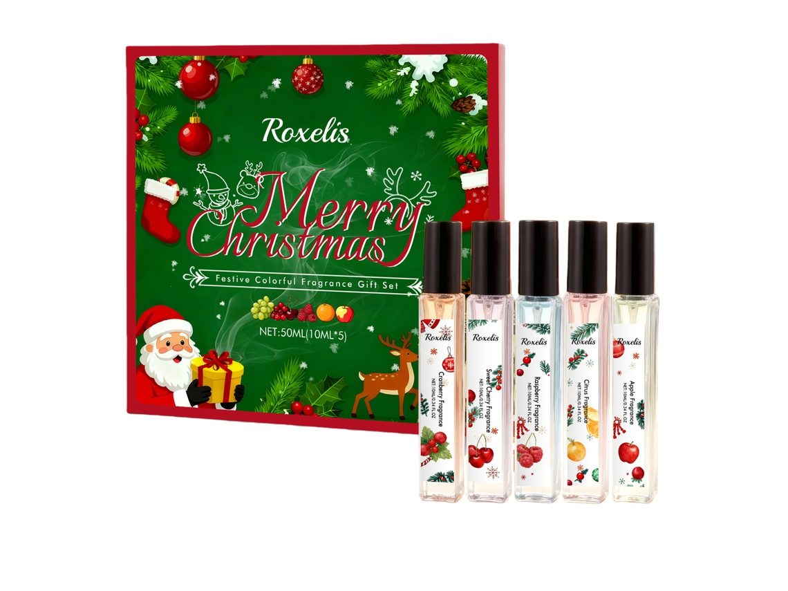 Caixa Presente Natal Fragrância Colorida