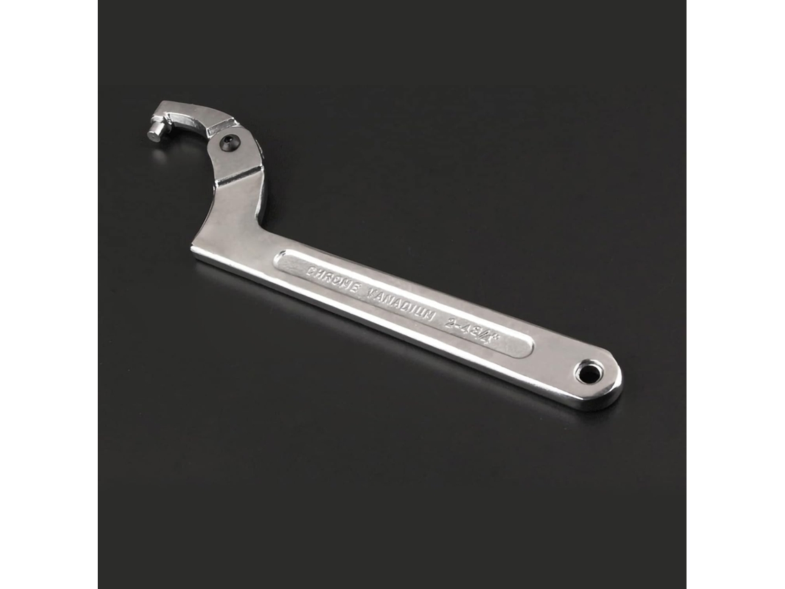 Chave De Gancho Multifuncional Cromada De 2" A 4 3/4" (51 A 121 Mm)