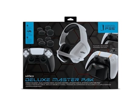 NYKO Pack Master Deluxe Pacote Inicial Completo para Playstation 5