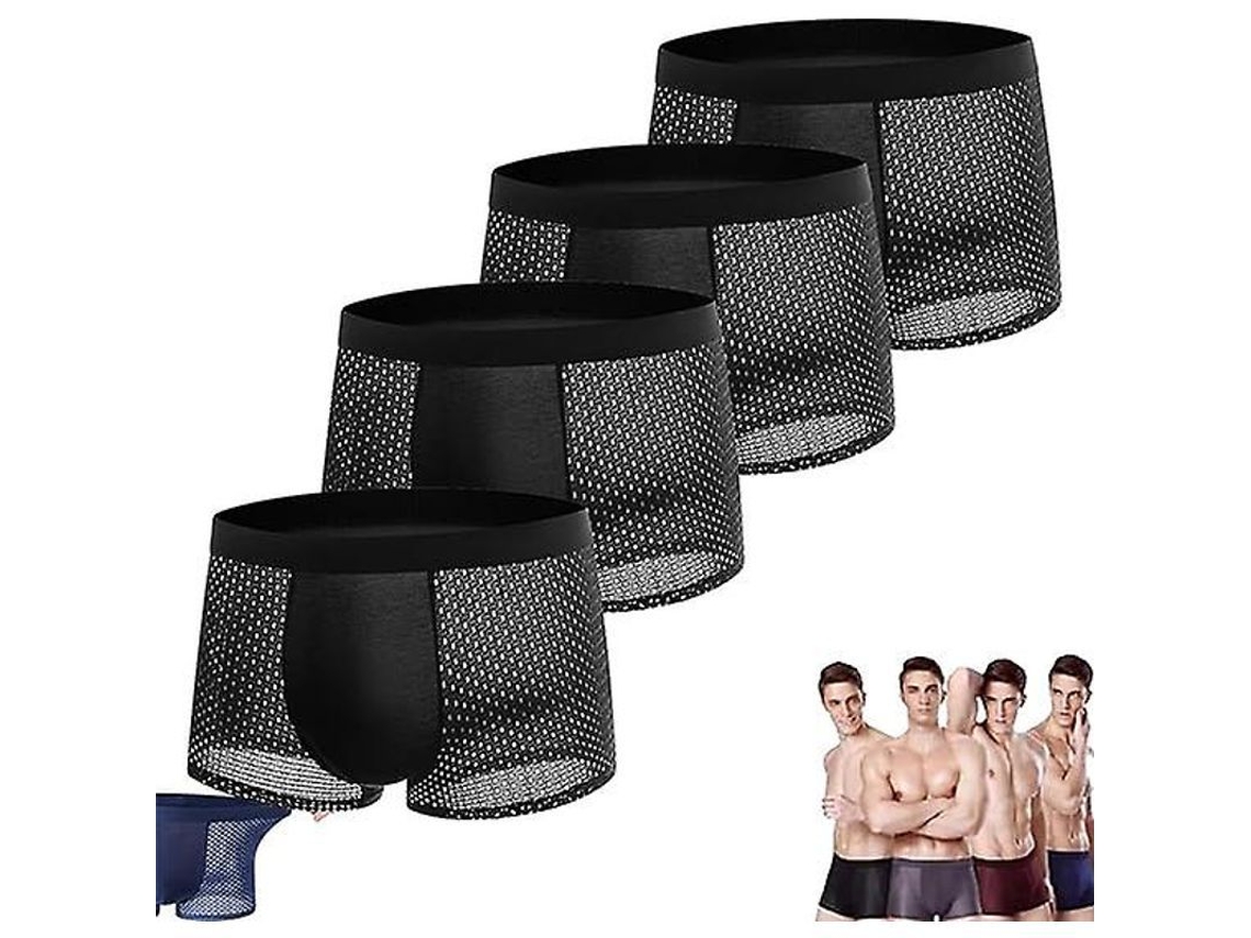 2026 bóxers de Bambú Boxhero para Hombres Confort Todo El Día, Material Suave Y Transpirable, Regalo Ideal