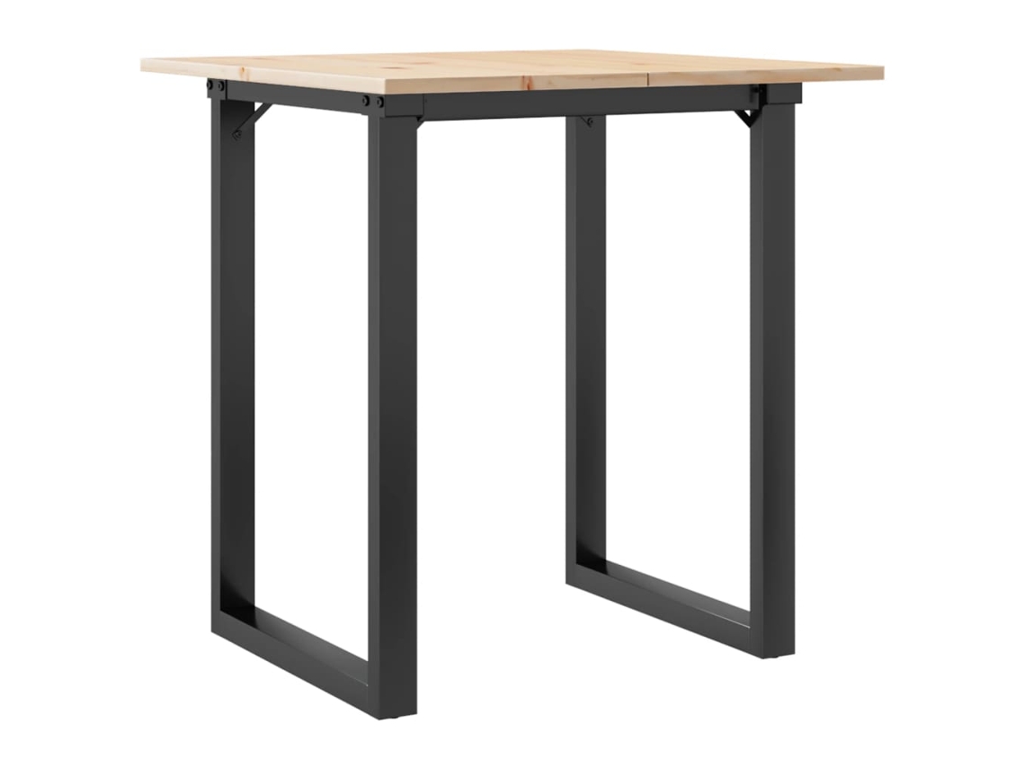 Mesa de jantar VIDAXL Marrom Madeira (70x70x75 cm)