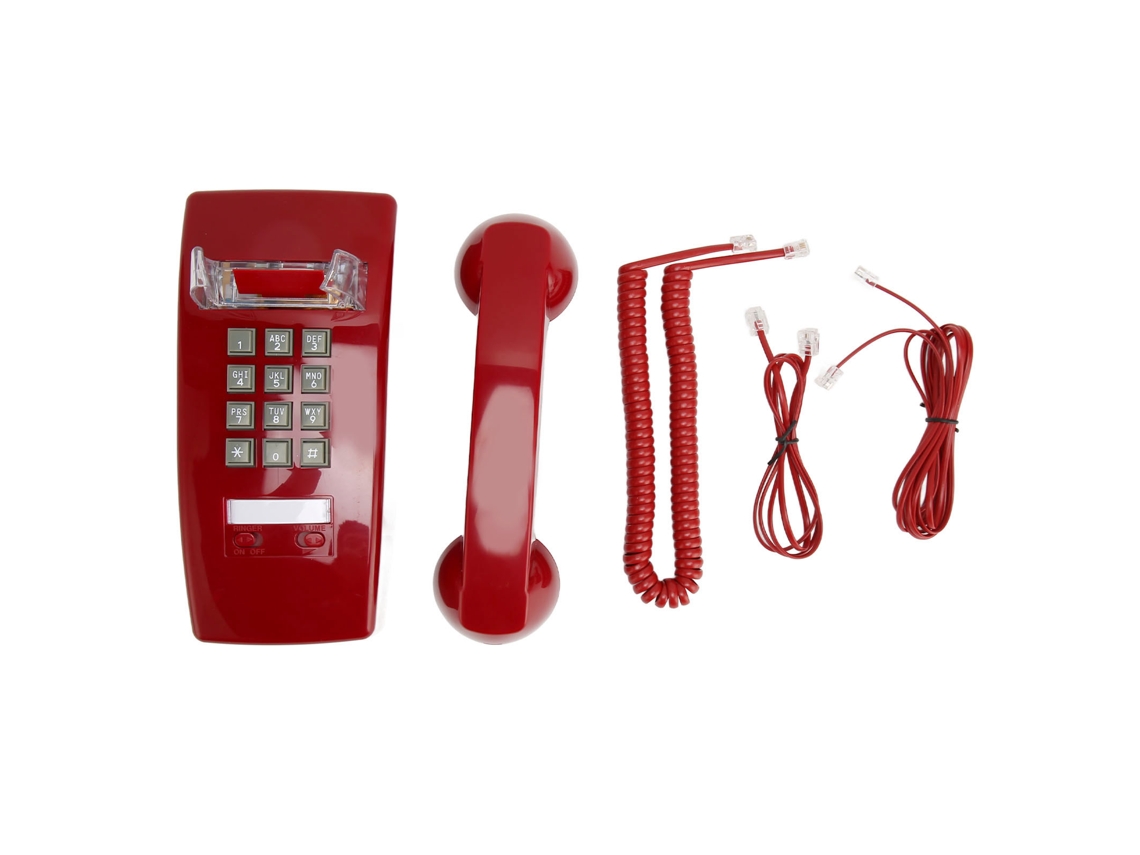 Telefone Fixo Com Fio Retro À Prova Dágua