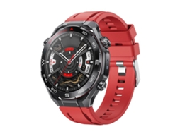 Bracelete para Huawei Watch Ultimate 2 XIAOMOYU em silicone cor única com fivela de pino vermelha