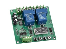 Placa De Controle De Avanço/reverso Do Motor Yyb 5 12v 24v Módulo De Temporização De Atraso De Dois Relés Atraso Do Relé Do Motor Aquaforge