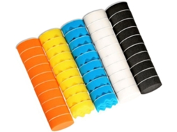 Conjunto De 50 Discos Polimento Esponja 7,6 Cm (3 Polegadas) Com Base