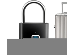 Cadeado Biométrico Com Carregamento Usb Ideal Para Armários De Ginásio, Galpões De Jardim, Dormitórios, Quartos, Guarda