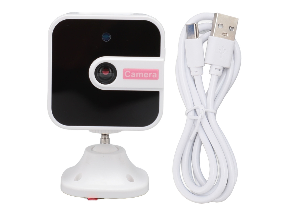 Câmera De Segurança Wifi Visão Noturna 1080p Detecção De Movimento