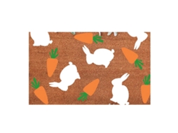 Tapete De Entrada Easter Laxiscreed Decorativo Para Páscoa, Feito Em Poliéster Para Portas
