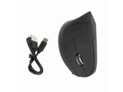 Aetheria mouse Vertical Sem Fio Óptico 1600dpi Ergonomico Recarregável para Pc Laptop Gamer Office