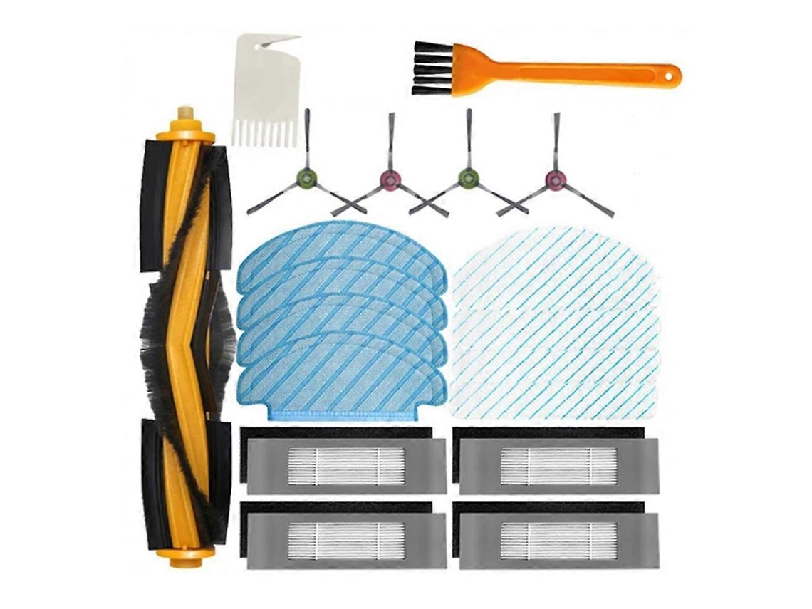 Peças De Reposição Para Aspirador Robô Yeedi Vac Hybrid/vac Max/vac 2/vac 2 Pro/vac Station: Escova Lateral Principal, Filtro Hepa, Pano De Limpe_ozo