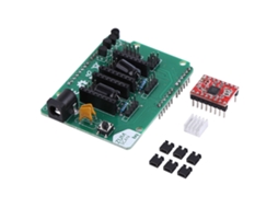 Kit de Impressora 3d com Placa de Expansão Scanner e Driver A4988, Acessórios Diy