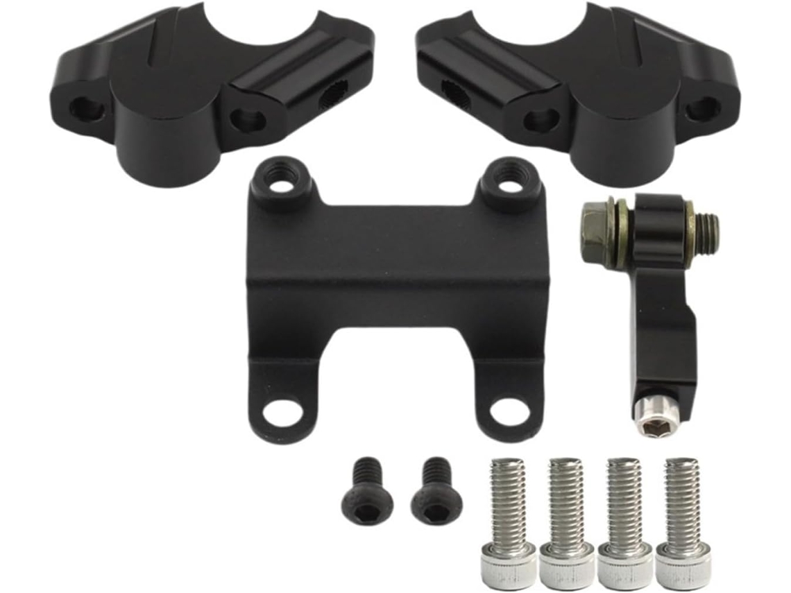 Kit Adaptador de Extensão para Guidão Offset Compatível com Yamaha Elevação Deslocado Motocicletas "combinado