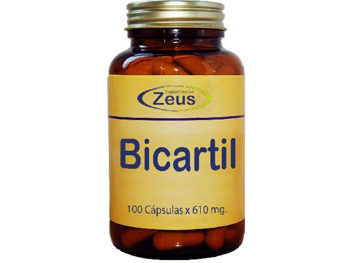 Suplemento Alimentar ZEUS Bicartil (100 Cápsulas)