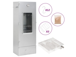 Vidaxl Defumador P/ Churrasqueira C/ Gerador Fumo Frio Aço Galvanizado