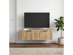 Vidaxl Gabinete De Tv De Parede 98 X 41 X 30 Cm Carvalho Arttisan