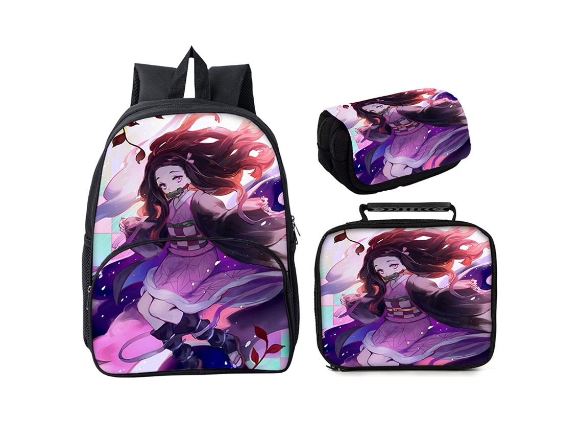 Conjunto Escolar 3 Peças, 16 Polegadas Com Mochila