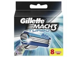 Gillette Mach3 Turbo 8-pack | Worten.pt