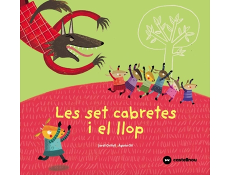 Livro Les Set Cabretes I El Llop de Jordi Grifoll (Catalão)