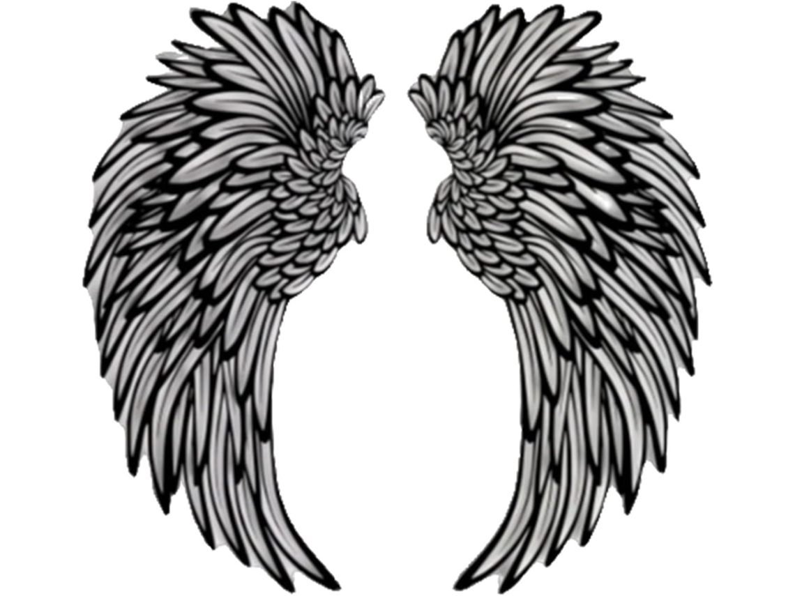 Arte De Parede Com Asas De Anjo, Escultura De Parede Moderna Em Metal Com Asas.