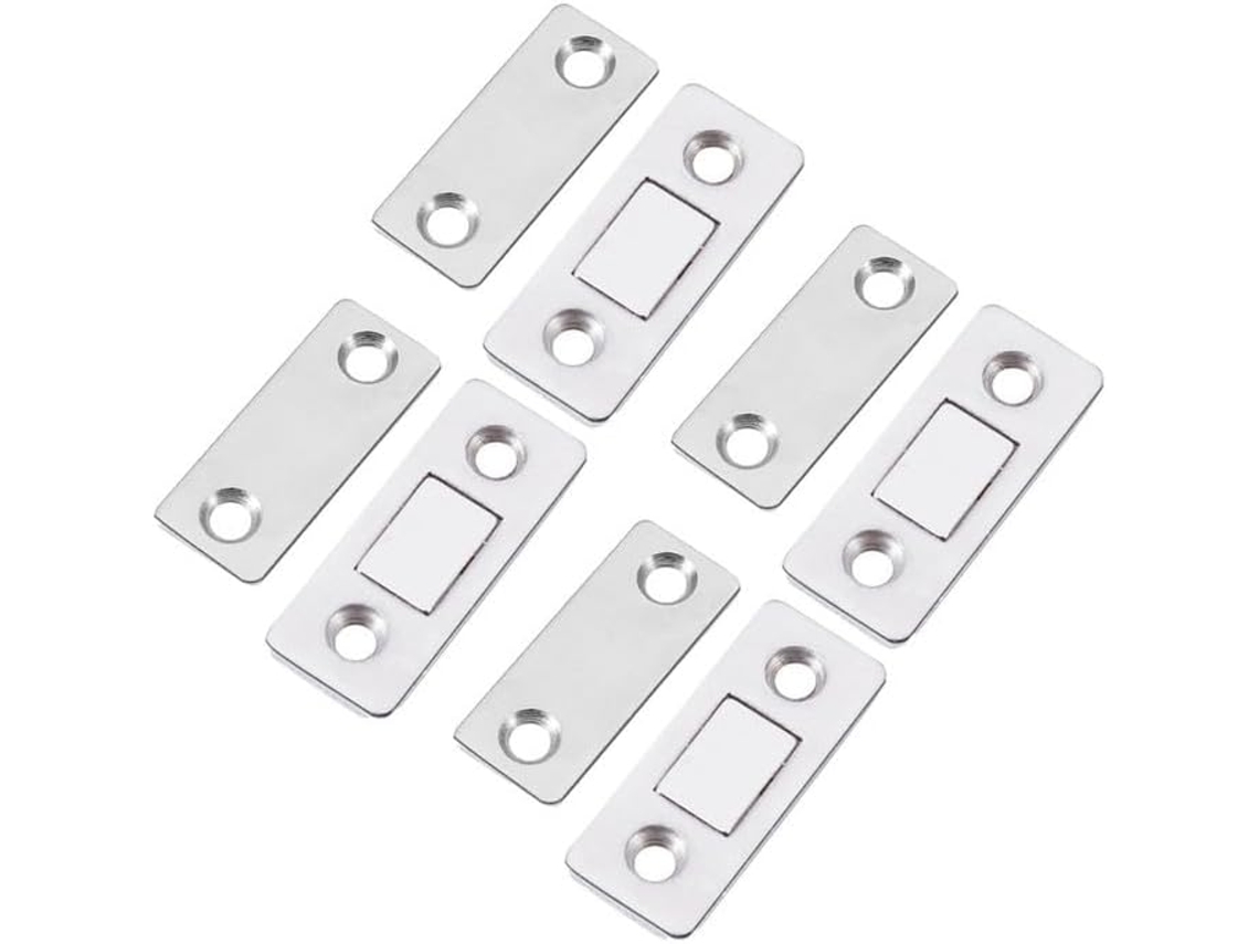 Fechos Magnéticos Para Armários E Portas, Com Trava De Toque,