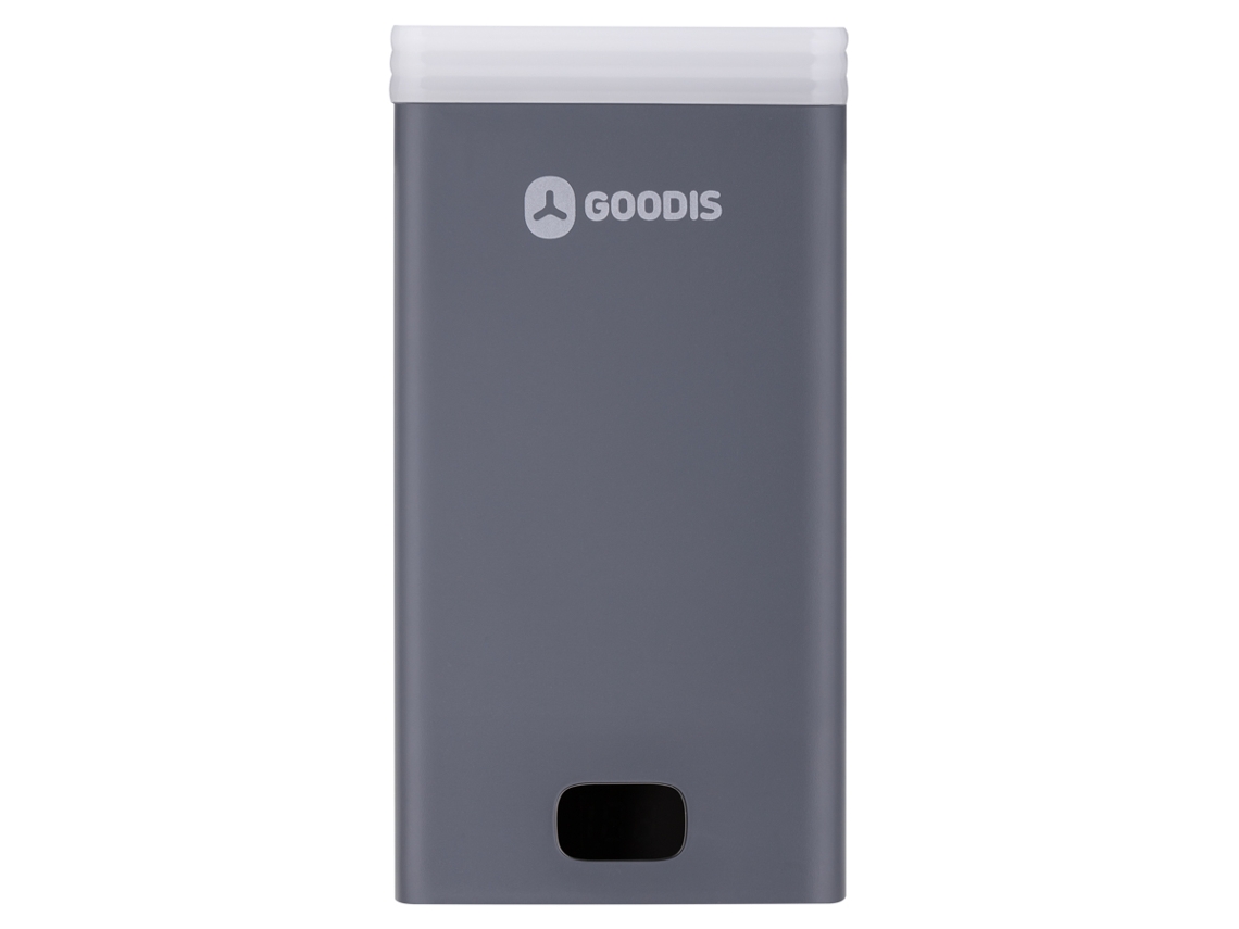 Powerbank GOODIS Rave (8000 mAh - 2 USB - 1 Micro-USB - Cinzento)