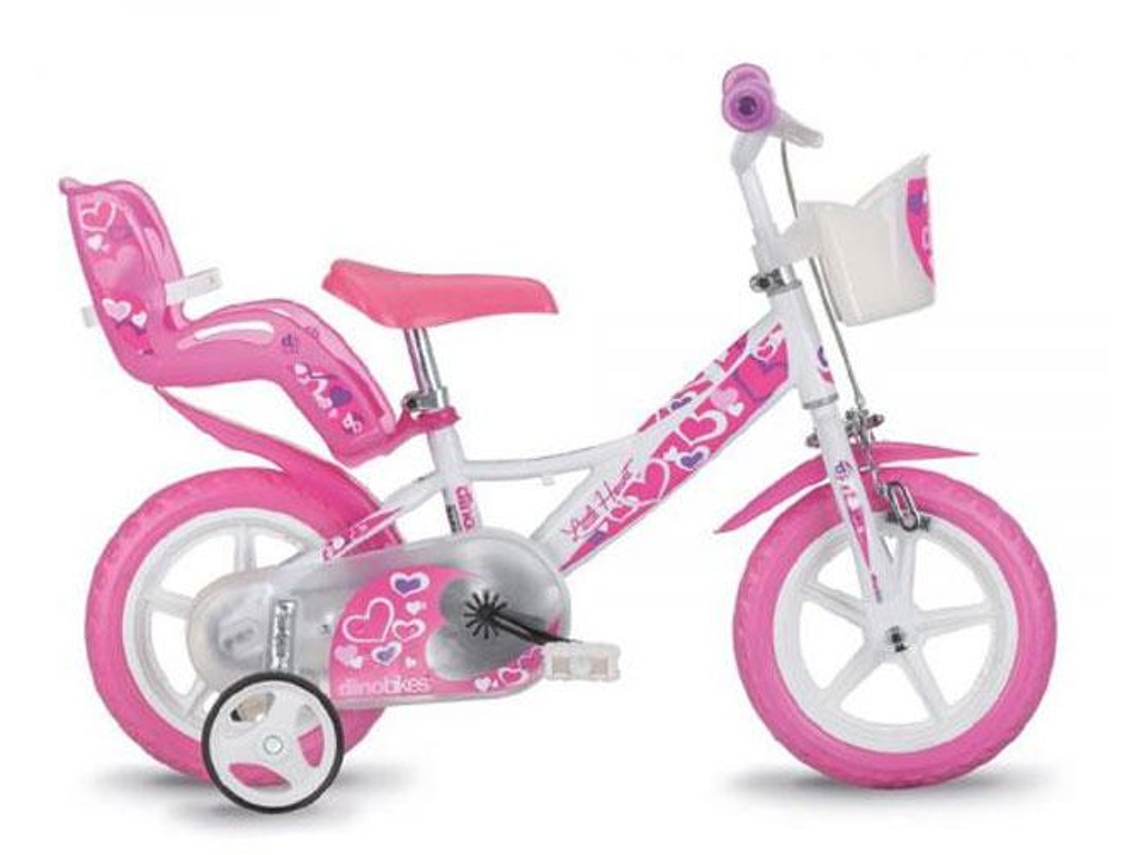 Bicicleta para Criança DINO BIKES Dino Girl (12″)