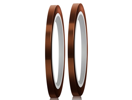 2 Peças de Fita Adesiva de Alta Temperatura 5Mm VOINEE