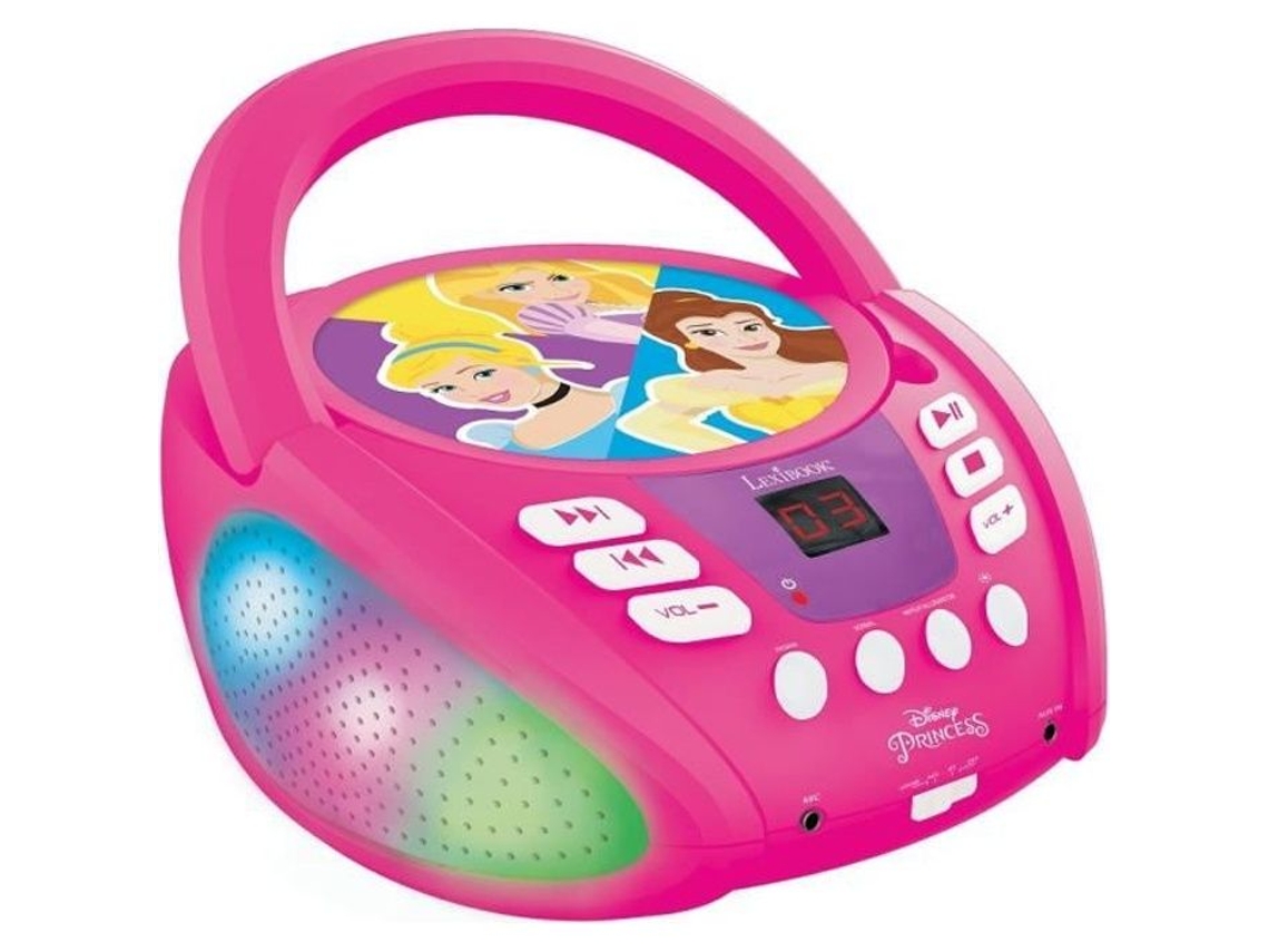 Princesas Da, Leitor de Cd Bluetooth, Efeitos de Luz AQUAFORGE